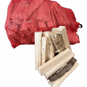 Optændingspinde i sæk